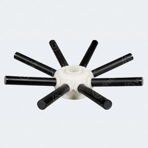 Hub and lateral series for top mount valves