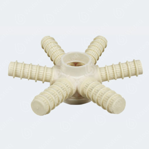 solvent hub and lateral series fro top mount valves